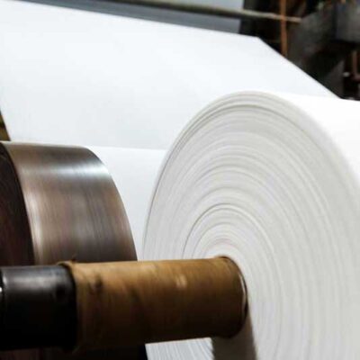 paper being made on rolls